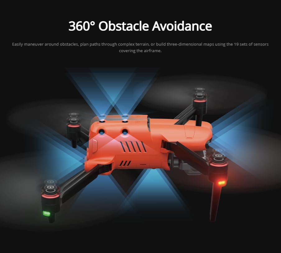 Autel Robotics EVO II 8K Drone Camera, Portable Folding Aircraft with Remote Controller, Captures Incredibly Smooth 8K Ultra HD Video and 48MP Photos by Autel Robotics