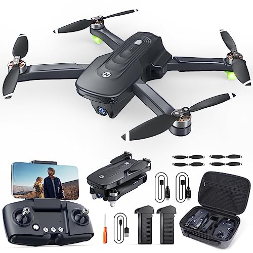 Holy Stone GPS Drone with 4K Camera for Adults - HS175D RC Quadcopter with Auto Return, Follow Me, Brushless Motor, Circle Fly, Waypoint Fly, Altitude Hold, Headless Mode, 46 Mins Long Flight by Holy Stone
