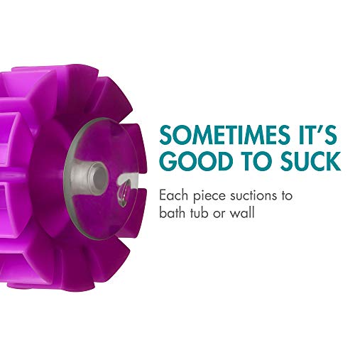 Boon BUNDLE Building Toddler Bath Tub Toy with Pipes, Cogs and Tubes for Kids Aged 12 Months and Up, Multicolor (Pack of 13) by RCBB9