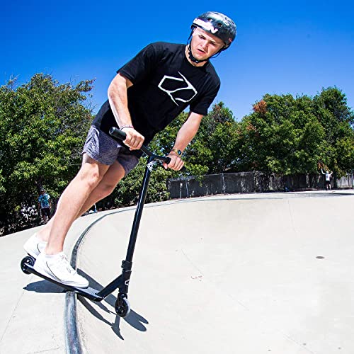 Fuzion Z250 SE Pro Scooters - Trick Scooter - Intermediate and Beginner Stunt Scooters for Kids 8 Years and Up, Teens and Adults â Durable, Smooth, Freestyle Kick Scooter for Boys and Girls (SE Black) by Nextsport
