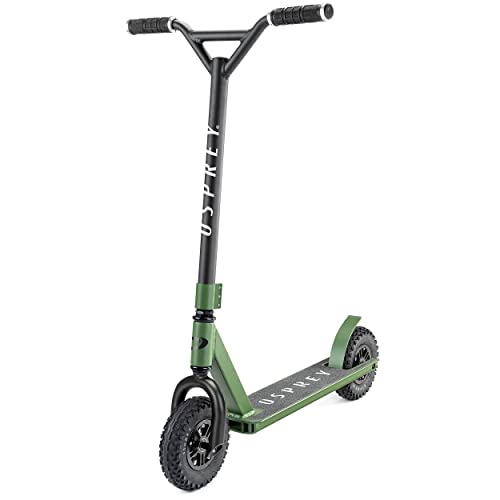 Osprey Dirt Scooter, All Terrain Trail Adult Scooter with Chunky Off Road Tyres, Multiple Colours by Osprey