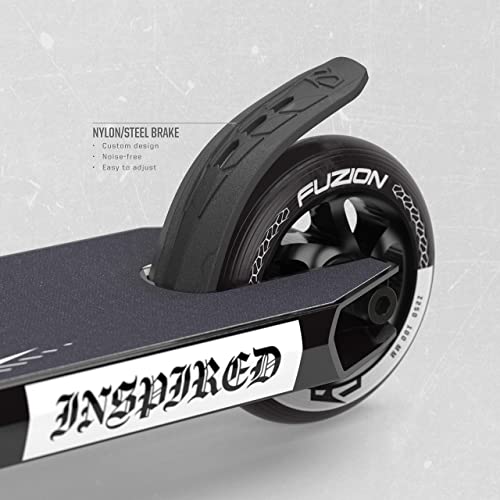 Fuzion Z250 SE Pro Scooters - Trick Scooter - Intermediate and Beginner Stunt Scooters for Kids 8 Years and Up, Teens and Adults â Durable, Smooth, Freestyle Kick Scooter for Boys and Girls (SE Black) by Nextsport