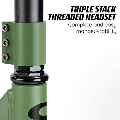 Osprey Dirt Scooter, All Terrain Trail Adult Scooter with Chunky Off Road Tyres, Multiple Colours by Osprey