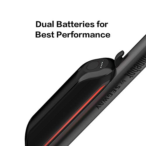 Segway Ninebot ES4 Electric Kick Scooter with External Battery, Lightweight and Foldable, Upgraded Motor Power, Dark Grey by Segway-Ninebot