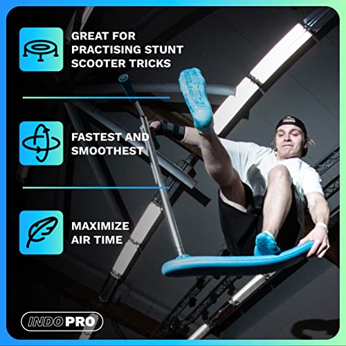 The Indo Trick Scooter and Pro Scooter - for Teens and Adults - Stunt Scooter and Trampoline Scooter for Tricks - Professionals and Beginners - Good for Indoor and Outdoor Freestyle by Indo Solutions Oy