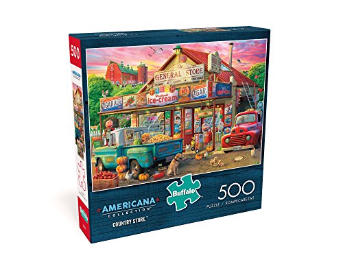 Buffalo Games - Country Store - 500 Piece Jigsaw Puzzle Multicolor, 21.25"L X 15"W by Buffalo Games