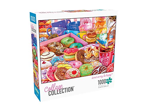 Buffalo Games - Donut Worry, Be Happy! - 1000 Piece Jigsaw Puzzle from Buffalo Games