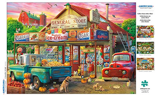 Buffalo Games - Country Store - 500 Piece Jigsaw Puzzle Multicolor, 21.25"L X 15"W by Buffalo Games