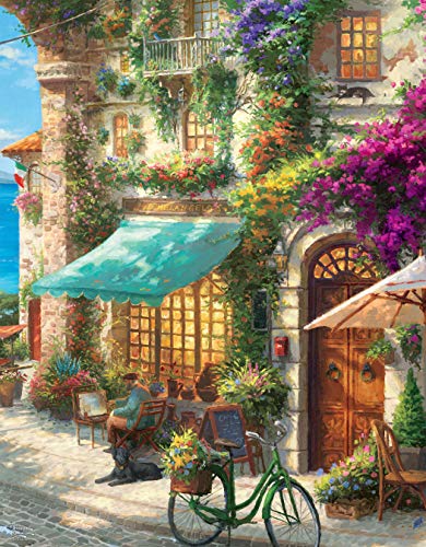 Ceaco - Thomas Kinkade 8 in 1 Multipack Jigsaw Puzzle Bundle Set - (2) Round 300, (4) 550, (1) 750, (1) 1000 Pieces, Kids and Adults from Ceaco