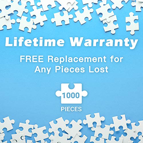 Genion Jigsaw Puzzles for Adults 1000 Piece - Rainbow Flowers Puzzle Game Large 1000 pcs Artwork Gifts for Adults Teens Families - 27.56ââ x 19.69ââ (Upgraded) from Genion