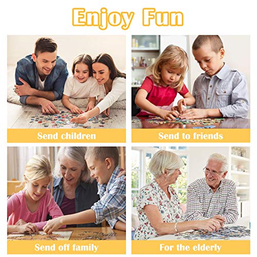 Sunflower Puzzle 500 Piece Puzzles for Adults - Retro Sunflowers and Farmhouse Yellow Flower Hummingbird Animal Inspirational Wooden Jigsaw Puzzles for Family Activities Games - God Says You are from BLIOWL