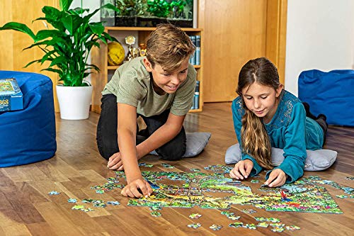 Ravensburger Construction Vehicles 100 Piece Puzzles for Kids, Every Piece is Unique, Pieces Fit Together Perfectly by Ravensburger