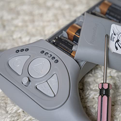 Ingenuity Boutique Collection Deluxe 5-Speed Portable Baby Swing with Battery-Saving Technology - Bella Teddy, Swing 'n Go, 0-9 Months from Kids II - (Carson, CA)