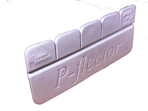 P-flector - The Urine Deflector That Prevents Potty Training Kids (and Adults) from Peeing Through The Gap Between The Toilet seat and Bowl. from For Kids By Parents, Inc.