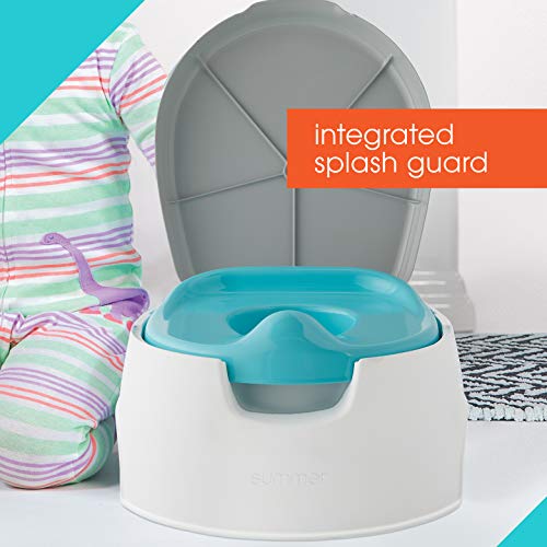 Summer 2-in-1 Step Up Potty â Potty Seat and Stepstool for Potty Training and Beyond â Easy to Empty and Clean, Space Saving 2-in-1 Solution by Summer Infant, Inc.
