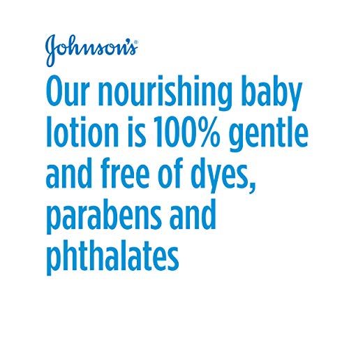 Johnson's Baby Moisturizing Lotion with Nourishing Vanilla & Oat Extract for Dry Skin, Hypoallergenic and Dermatologist-Tested, 27.1 fl. oz by Johnson's Baby