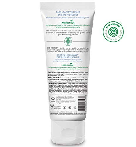 ATTITUDE Natural Baby Calendula Body Cream, EWG Verified, Hypoallergenic and Dermatologist Tested, Almond Milk, 6.7 Fl Oz by ATTITUDE Bio Spectra