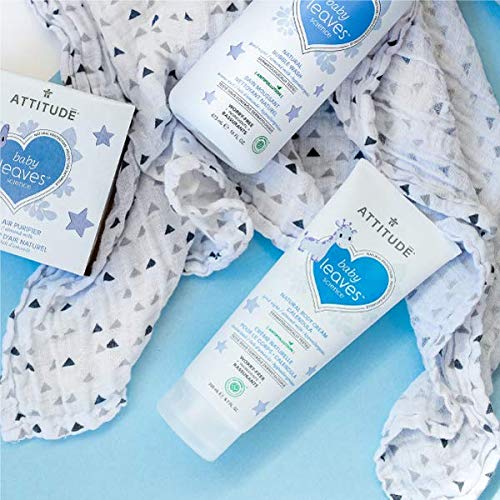 ATTITUDE Natural Baby Calendula Body Cream, EWG Verified, Hypoallergenic and Dermatologist Tested, Almond Milk, 6.7 Fl Oz by ATTITUDE Bio Spectra