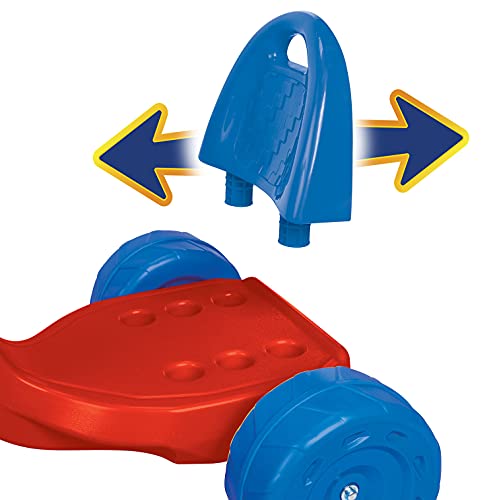 Paw Patrol Kids Tricycle 15" Fly Wheels Junior Cruiser Ride-On, Pedal Powered Trike with Build-in Light On Both Sides of Big Wheel, for Kids Boys Girls Ages 3-7 Year Old by Jakks