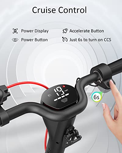 Gyroor Electric Scooter Adults, Up to 23 Miles Long-Range Battery, 19 Mph with Powerful 380W Motor, Folding Electric Scooter for Commuting and Travel 8.5" Pneumatic Tire with Double Braking System by Gyroor