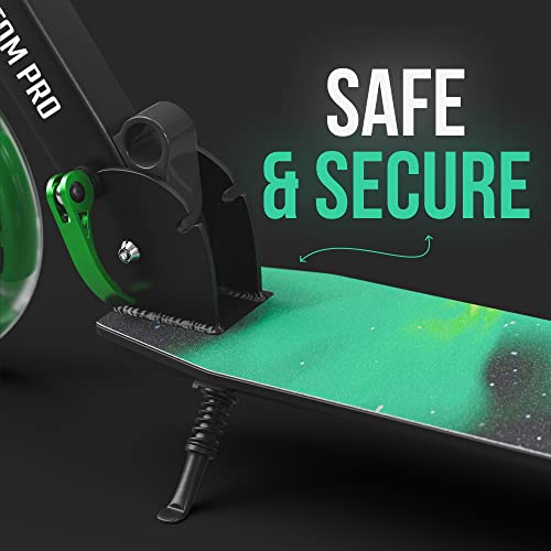 APOLLO LED Scooter - Kick Scooters for Adults, Scooters for Kids 6-10 Years Up - LED Light Up Scooter Wheels - LED Scooter Wheels - Adult Scooter LED Lights for Scooter - Foldable, 20lbs from Apollo