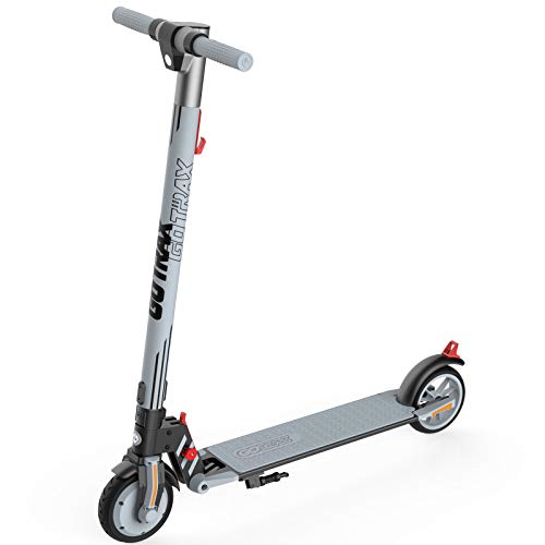 Gotrax Vibe Electric Kick Scooter, 6.5" Foldable Commuting Scooter for Kids 8-15, 12 MPH & 7 Miles Range E Kick Scooters for Kids, Teens, Boys and Girls (Gray) from GOTRAX