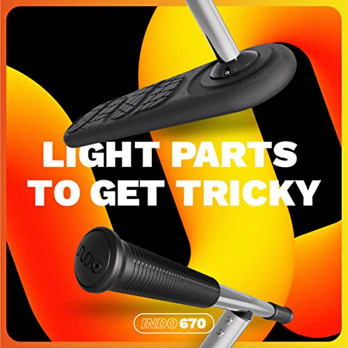 The Indo Trick Scooter - Stunt Scooter for Adults Teens and Kids 8 Years Up - Trampoline Scooter to Practice Pro Scooter Tricks - Indoors and Outdoors Scooter - Professionals and Beginners from Indo Solutions Oy