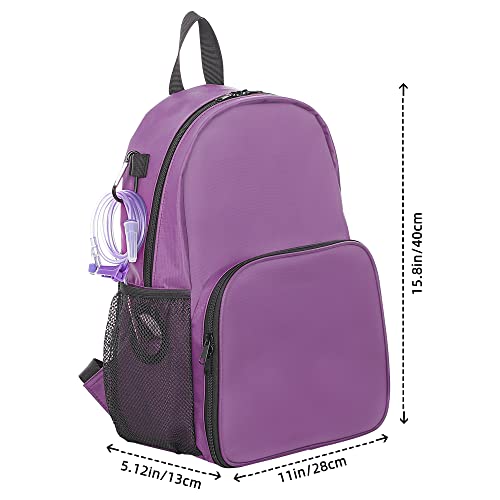 Fewener Feeding Tube Backpack for Feeding Tube G Tube J Tube GJ Tube Backpack - 15.8 Inch Gtube Feeding Backpack Modified Enteral Feeding Pump Backpack for teenagers/adults from Fewener