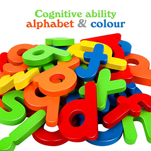 SpringFlower See & Spell Matching Letter Toy,Learning Educational Toy For 3 4 5 6 Years Old Boys And Girls,Preschool Learning Activities,Shape & Color Recognition Game,Cvc Word Builders For Kids,80Pcs by Shang gao xian fang bei gong yi pin you xian gong s