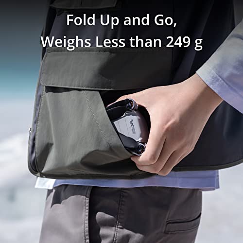 DJI Mini 3 Pro (DJI RC) â Lightweight and Foldable Camera Drone with 4K/60fps Video, 48MP Photo, 34-min Flight Time, Tri-Directional Obstacle Sensing, Ideal for Aerial Photography and Social Media by DJI