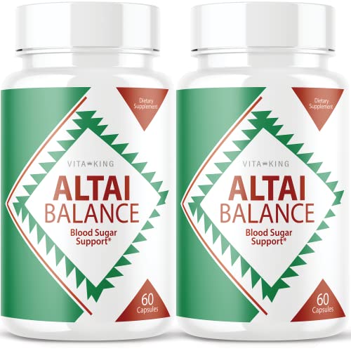 (2 Pack) Altai Balance Support Formula Pills Altai Balance Official Supplement (120 Capsules) by Vitaking