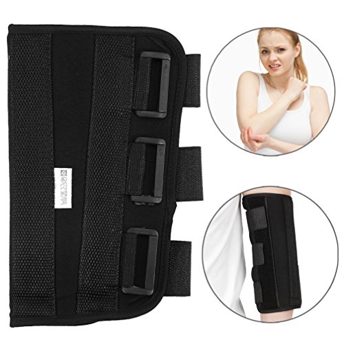Elbow Support, Premium Adult Elbow Immobilizer Stabilizer Support Brace Available in three sizes | Adjustable Elbow Brace(M) by Dioche