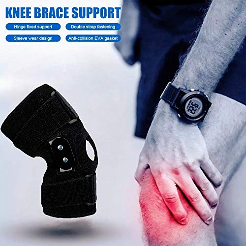 Plus-Size Decompression Knee Brace, Stable Support of The Knee, Effective Relief of ACL, Arthritis, Meniscus Tear, Tendinitis Pain, Adjustable Compression Band, Suitable for Men and Women (XXL) by GONAIREY