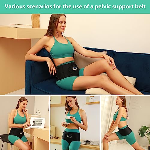 Strenbodi Pelvic Support Belt Uterus Support Belt Women's Brace for Treating Dropped Bladder, Uterine Prolapse, Vulvar Varicosities, Postpartum and Symphysis Pubis Dysfunction by Strenbodi