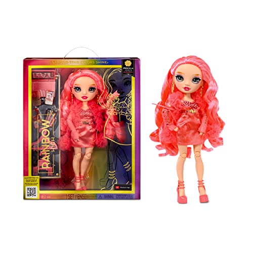 Rainbow High Priscilla - Pink Fashion Doll. Fashionable Outfit & 10+ Colorful Play Accessories. Great Gift for Kids 4-12 Years Old and Collectors by MGA Entertainment