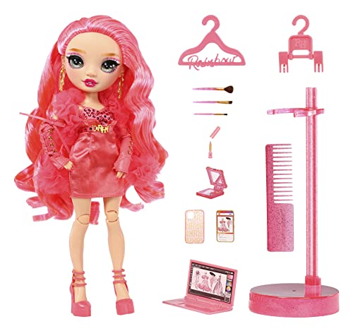 Rainbow High Priscilla - Pink Fashion Doll. Fashionable Outfit & 10+ Colorful Play Accessories. Great Gift for Kids 4-12 Years Old and Collectors by MGA Entertainment