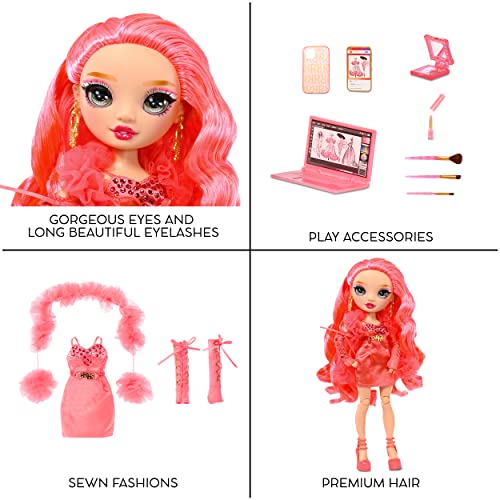 Rainbow High Priscilla - Pink Fashion Doll. Fashionable Outfit & 10+ Colorful Play Accessories. Great Gift for Kids 4-12 Years Old and Collectors by MGA Entertainment