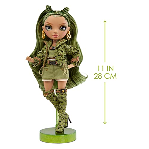 Rainbow High Olivia - Camo Green Fashion Doll. Fashionable Outfit & 10+ Colorful Play Accessories. Great Gift for Kids 4-12 Years Old and Collectors from MGA Entertainment