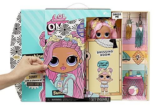LOL Surprise OMG Sunshine Gurl Fashion Doll - Dress Up Doll Set with 20 Surprises for Girls and Kids 4+ by MGA Entertainment