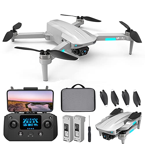 HHD 4K Drone with Camera for Adults, Easy GPS Quadcopter for Beginner with 40 mins Flight Time, 5G FPV Transmission, Auto Return Home, Follow Me, 2 Batteries from HHD