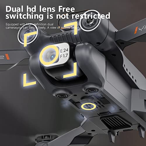 Drone With 1080P HD FPV Camera - RC Drones for Boys Girls, Remote Control Toys Christmas Birthday Gift, With Altitude Hold Headless Mode One Key Start Speed Adjustment from MIANHT