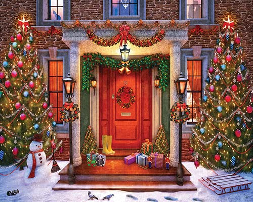White Mountain Puzzles Christmas Lights, 1000 Pieces Jigsaw Puzzle by White Mountain Puzzles, Inc.