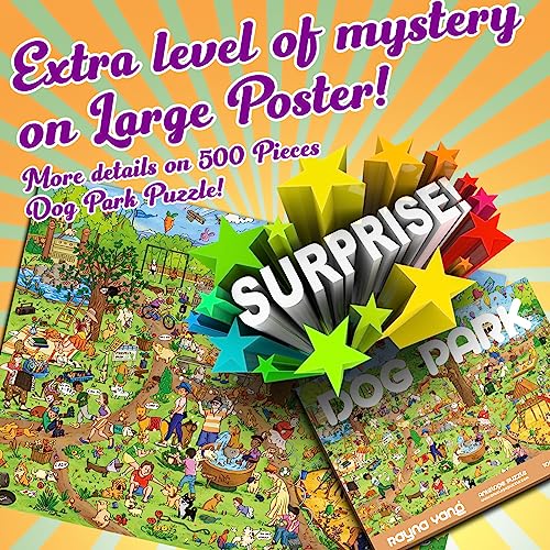 Antelope - 1000 Piece Puzzle for Adults, Dog Park Jigsaw Puzzles 1000 Pieces - 1000 Pieces High Resolution, Matte Finish, Smooth Edging, No Dust Leisure Animal Puzzle from Jedidiah Publishing