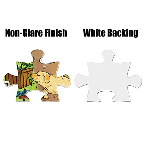 Antelope - 1000 Piece Puzzle for Adults, Dog Park Jigsaw Puzzles 1000 Pieces - 1000 Pieces High Resolution, Matte Finish, Smooth Edging, No Dust Leisure Animal Puzzle from Jedidiah Publishing