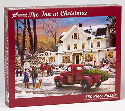 Vermont Christmas Company The Inn at Christmas Jigsaw Puzzle 550 Piece by Vermont Christmas Company