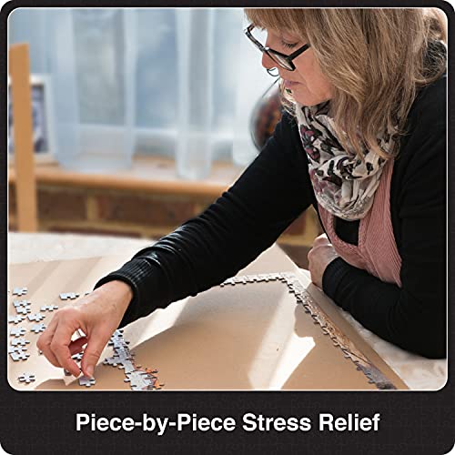 Solar System Space Puzzle for Adults, 1000 Piece Jigsaw Puzzle & Bonus Space Fact Poster by A2PLAY, Premium Materials, 27.5 x 19.7 in from A2PLAY