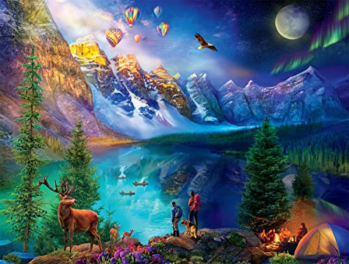 Buffalo Games - Lake Moraine Journey - 750 Piece Jigsaw Puzzle by Buffalo Games