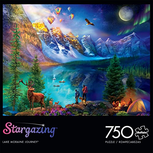 Buffalo Games - Lake Moraine Journey - 750 Piece Jigsaw Puzzle by Buffalo Games