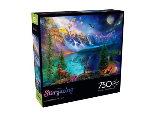 Buffalo Games - Lake Moraine Journey - 750 Piece Jigsaw Puzzle by Buffalo Games