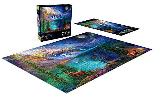 Buffalo Games - Lake Moraine Journey - 750 Piece Jigsaw Puzzle by Buffalo Games